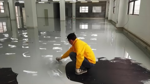 临沂防腐防静电地坪,防腐防静电自流平地坪